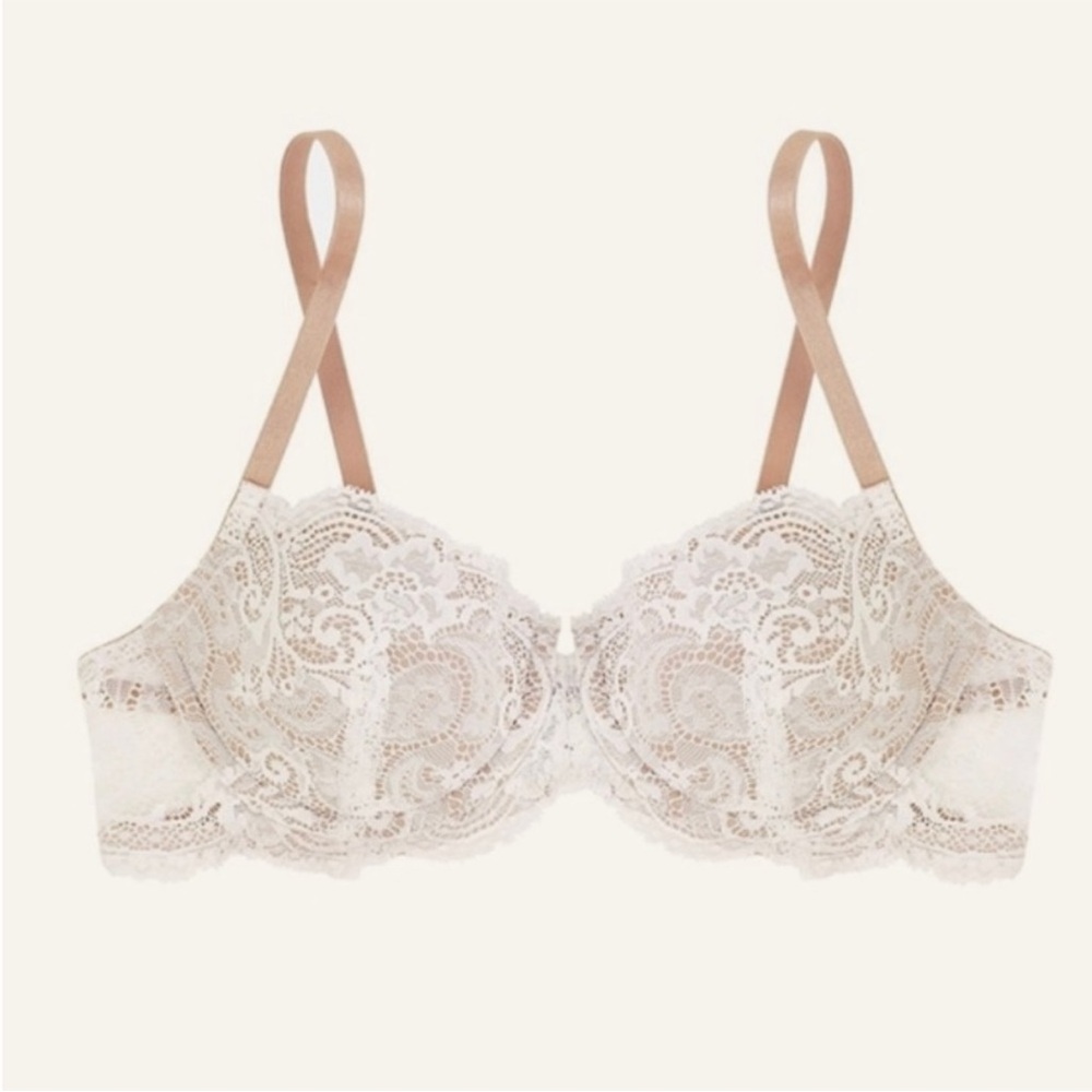 ThirdLove Cream Lace Bra